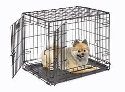 MidWest Homes iCrate 24-Inch Double Door Folding Crate